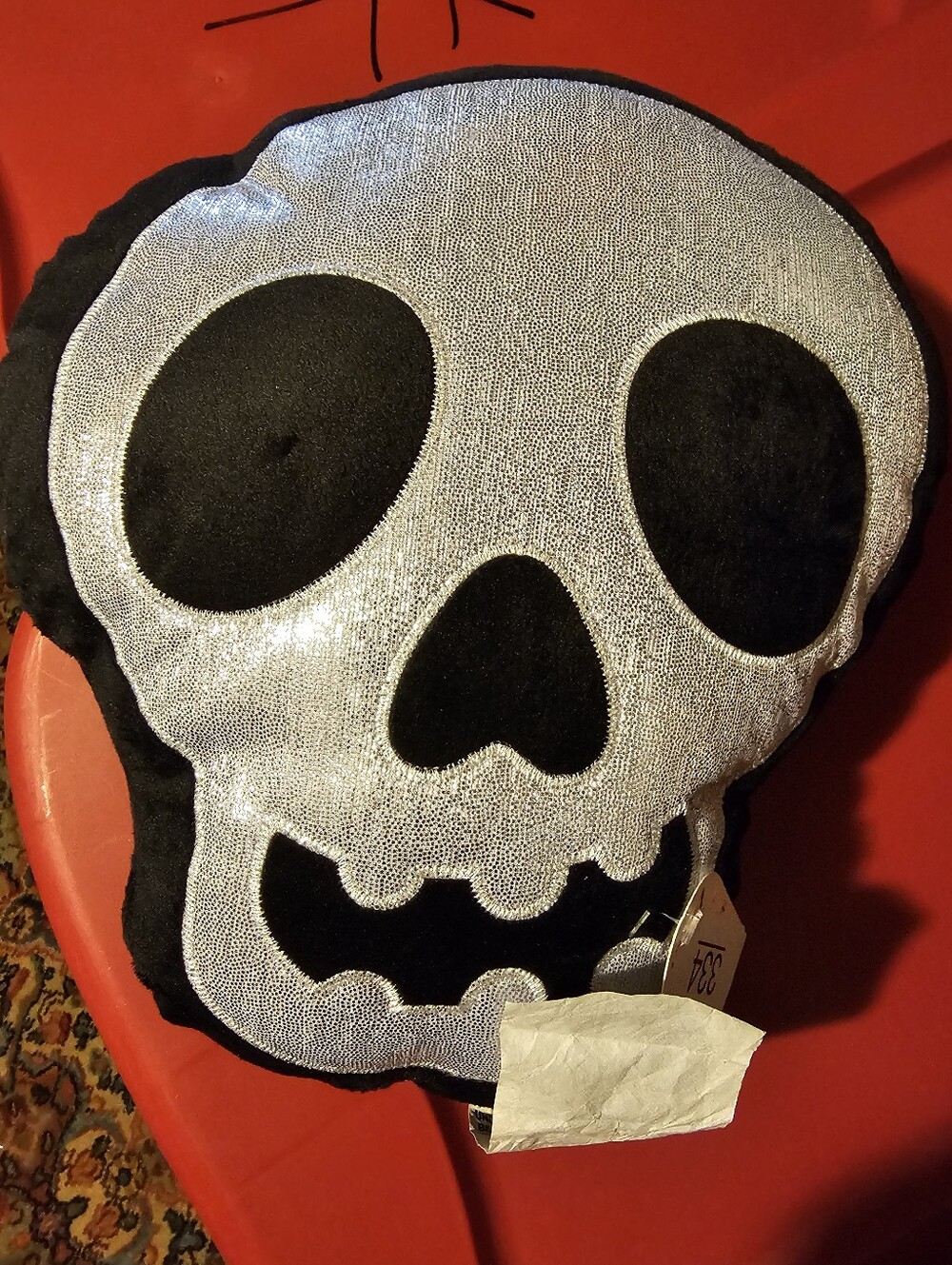 Halloween Skeleton Pillow